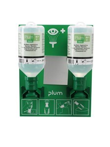 Bild von Augen-Notfallstation, 1 x 0,5l Natiumchloridlösung + 1 x 0,2l Phosphatgepuffert