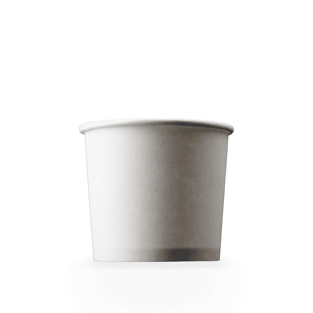Bild von Hartpapier Mundspülbecher, 219 ml, Farbe weiß