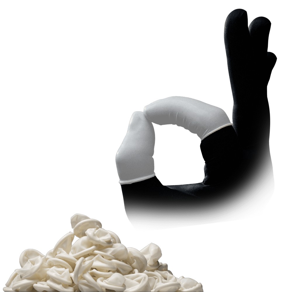 Bild von Latex Fingerlinge, gerollt – Med-Comfort