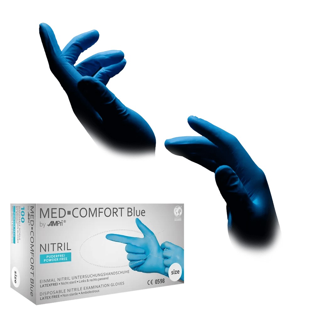 Bild von Med-Comfort Nitril Einmalhandschuhe, puderfrei, Premium