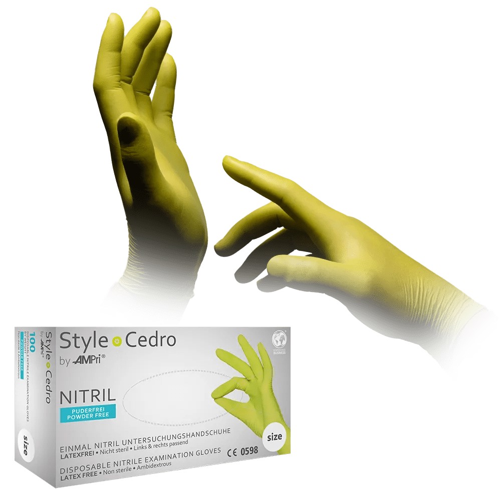 Bild von Puderfreie Nitrilhandschuhe – Premium Schutzhandschuhe