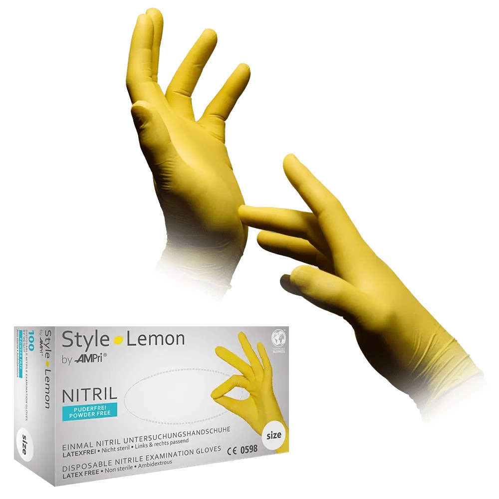 Bild von Puderfreie Nitrilhandschuhe – Premium Untersuchungshandschuhe