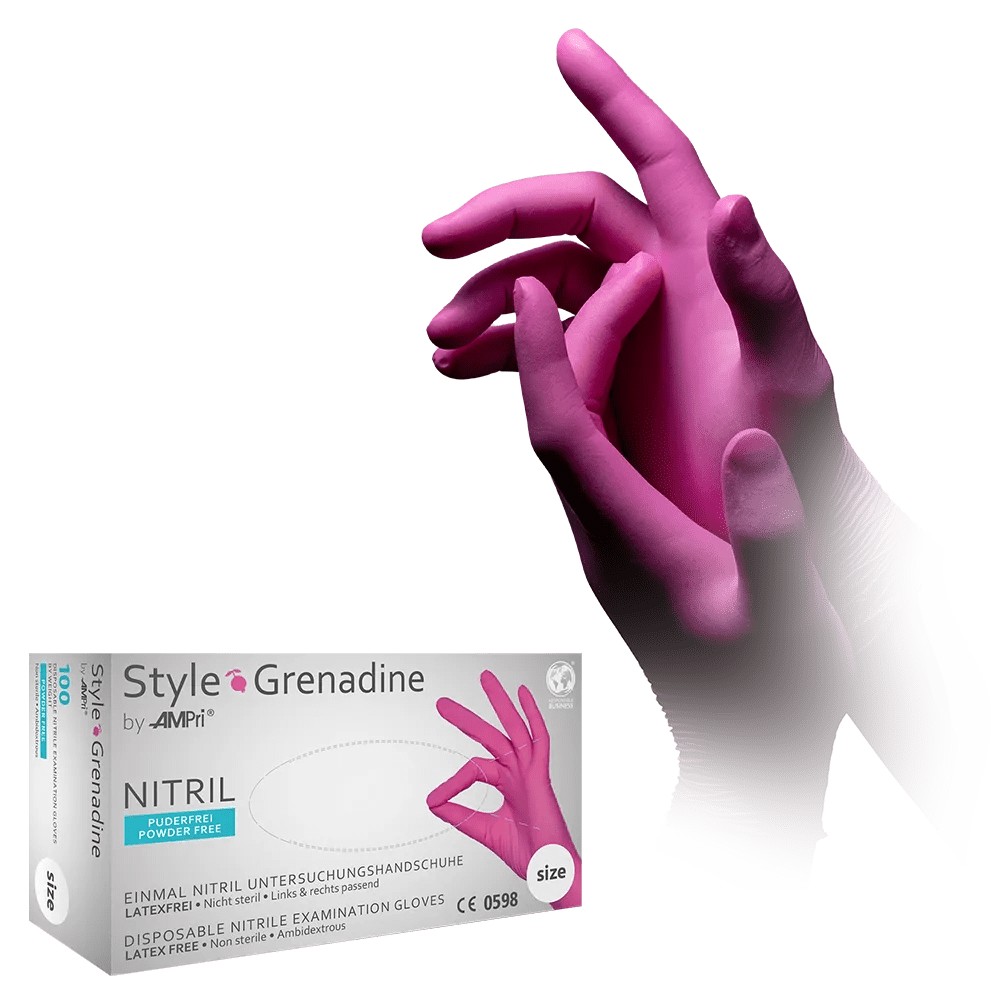 Bild von Premium Nitrilhandschuhe ungepudert – fingerspitzentexturiert, chemikalienschutz