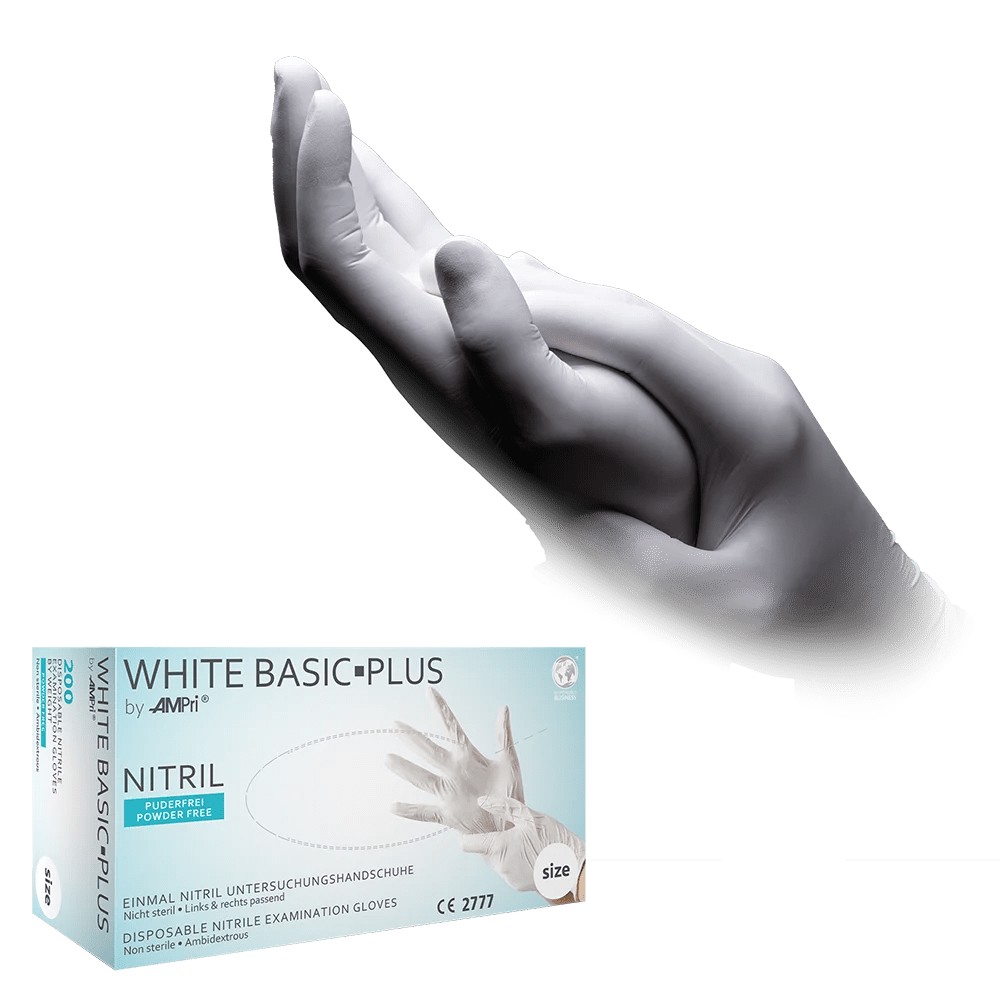Bild von Nitrilhandschuhe Basic-Plus, puderfrei und volltexturiert