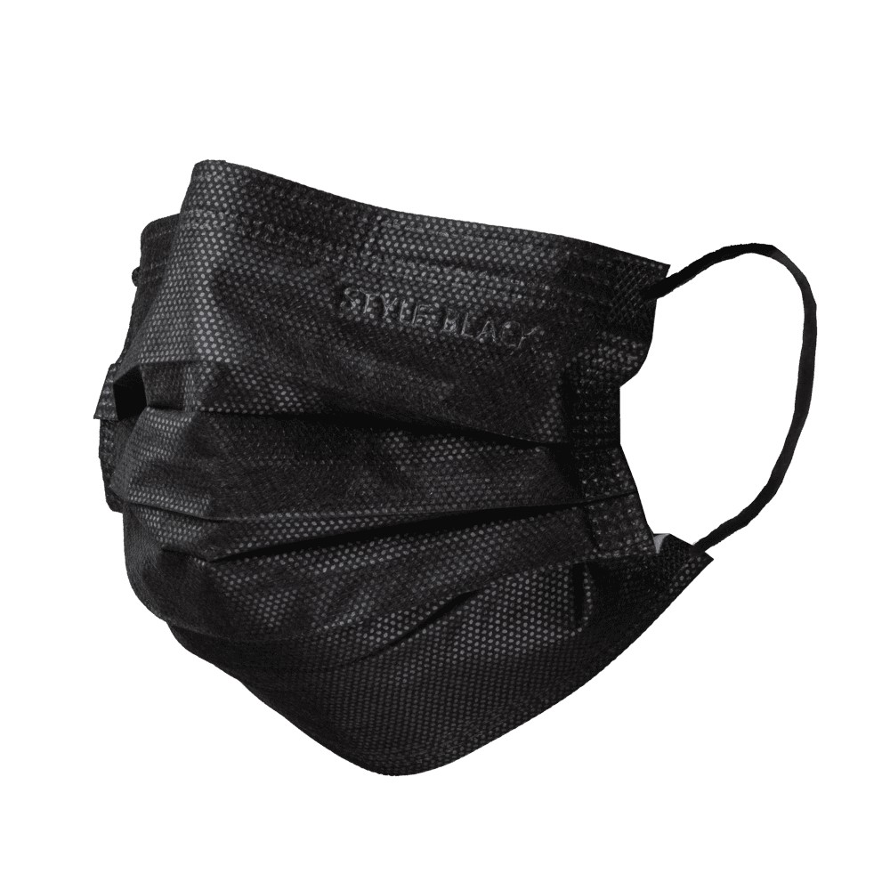 Bild von OP Maske, schwarz, black, Typ IIR, Style by Med-Comfort