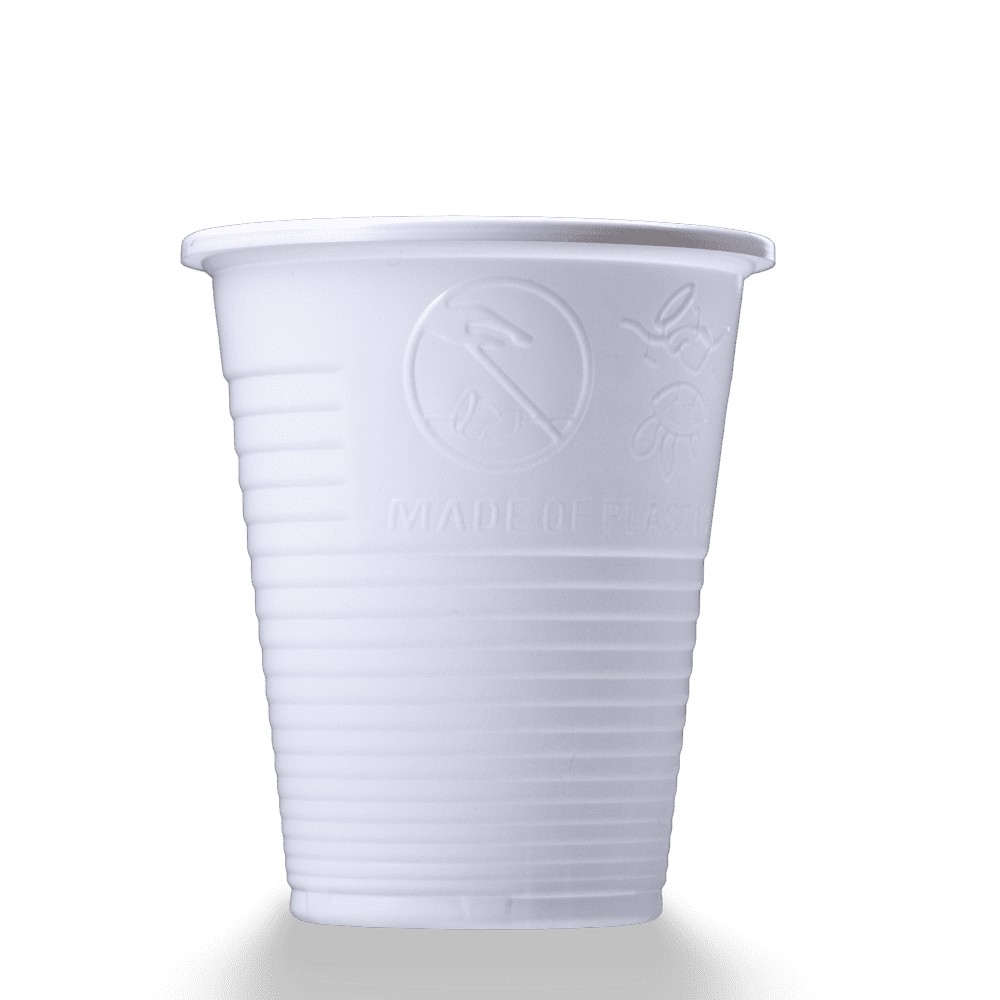 Bild von PP Mundspülbecher,180 ml, Farbe weiß, Polypropylen