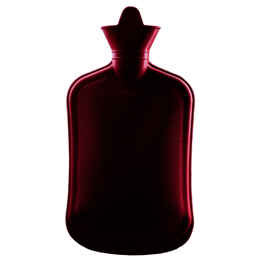 Bild von Wärmflasche aus Gummi mit Schraubverschluss