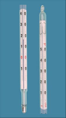 Bild von Thermometer/Allgebrauchsthermometer, rote Spezialfüllung, - 10 bis + 150°C, 260mm