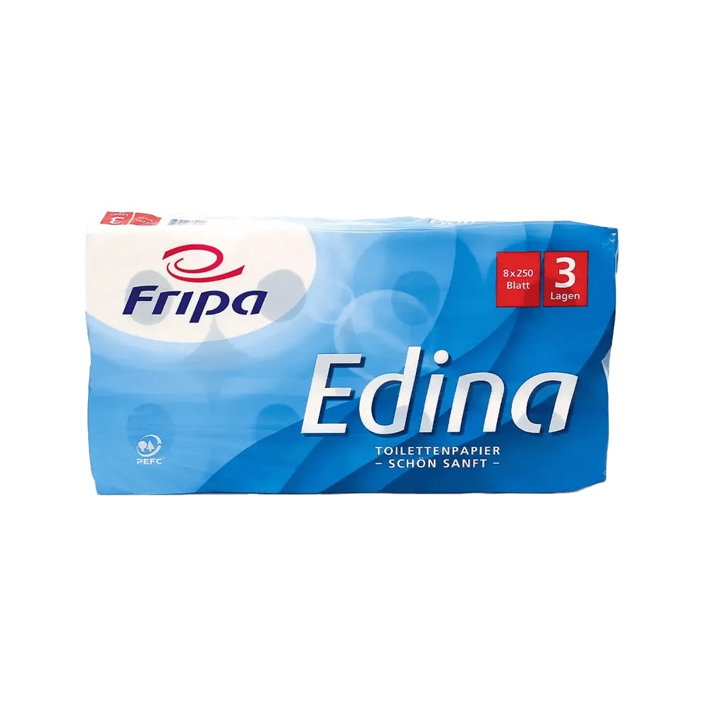 Bild von Toilettenpapier, 3-lagig, 72 Rollen, Edina
