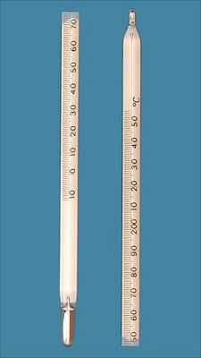 Bild von Thermometer/Allgebrauchsthermometer, Stabform, - 10 bis + 100°C, 260mm