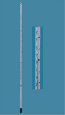 Bild von Thermometer/Allgebrauchsthermometer, Öko, Stabform, - 10/0 bis + 110°C : 1°C