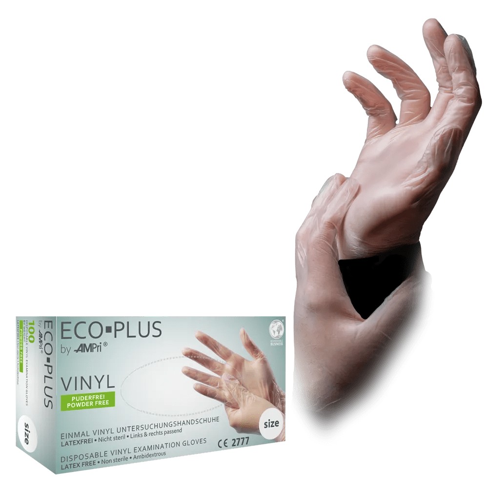 Bild von Vinylhandschuhe - Eco-Plus Classic, puderfrei