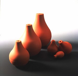 Bild von Druckball, birnenförmig, PVC, 30mm