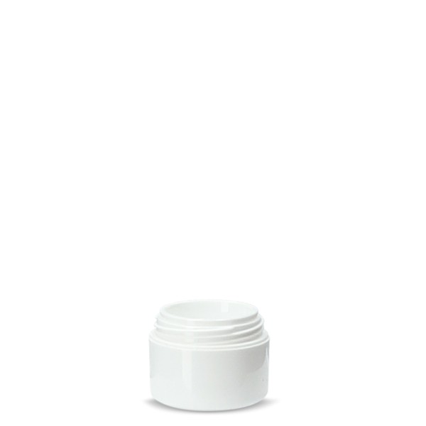 Bild von Cremetiegel rund, PP weiß, 5 ml (Gewinde ND 33)