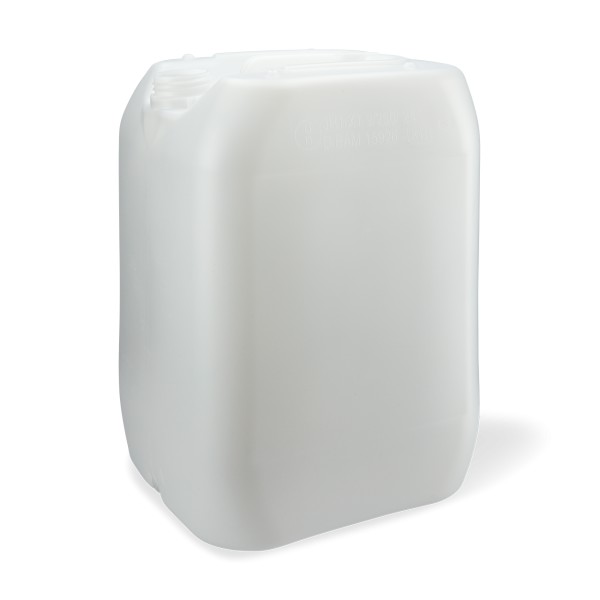 Bild von 30 L UN-Kanister HDPE natur, eckig, RD 61 – 1250 g