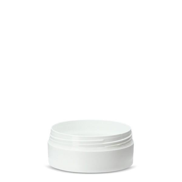 Bild von Cremedose 50 ml aus PP, rund, weiß – Gewinde ND 68
