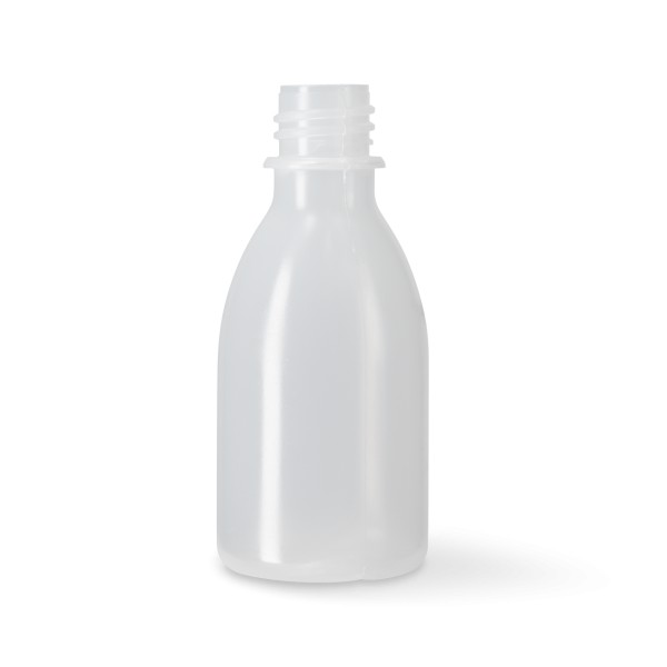 Bild von Laborflasche 50 ml LDPE, natur, rund, Gewinde ND18