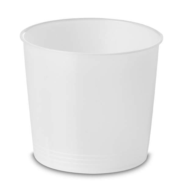 Bild von Messbecher 0,1 L aus HDPE, natur, konisch (ohne Deckel)