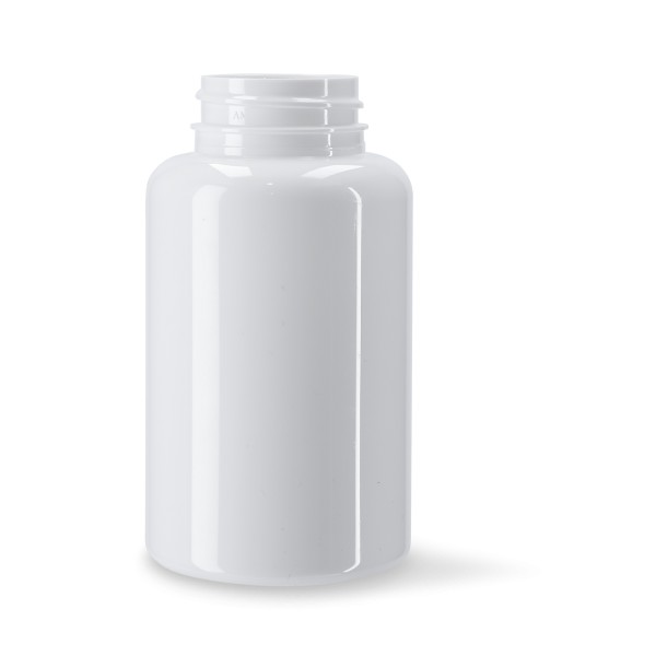 Bild von 200 ml PET-Runddose, opak weiß, Gewinde 38/400