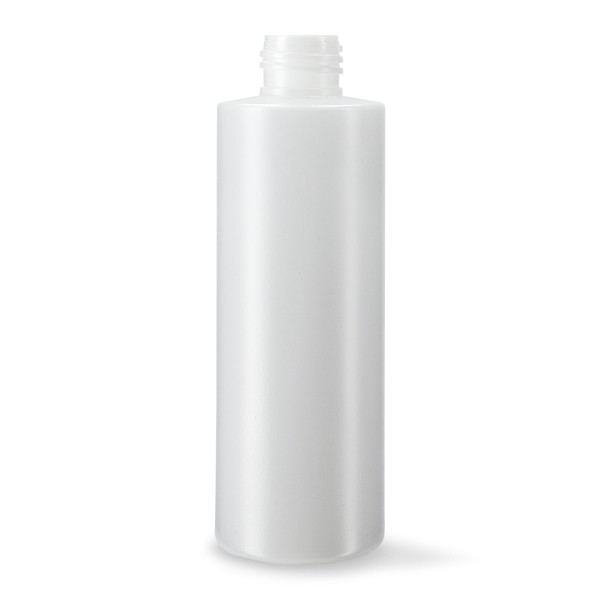 Bild von Rundflasche 200 ml – Bio-PE natur, Gewinde 24/410