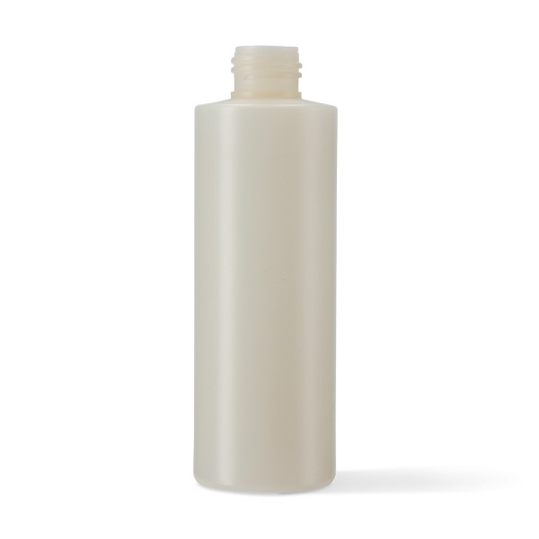 Bild von 200 ml Rundflasche aus rHDPE (natur) – Gewinde 24/410, rund