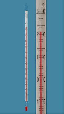 Bild von Kälte-Laborthermometer, - 100 bis + 30°C : 1°C, 300mm