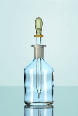 Bild von Tropfflasche, Soda Glas, klar, m, Pipette, 100ml