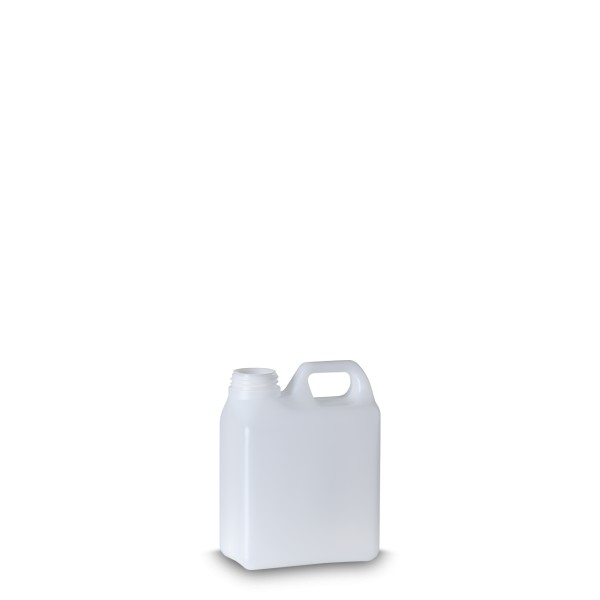 Bild von 1000 ml HDPE-Kanister (natur), rechteckig, RD 40 Gewinde – 63 g