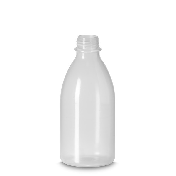 Bild von 1000 ml LDPE Laborflasche, natur, rund, ND 28