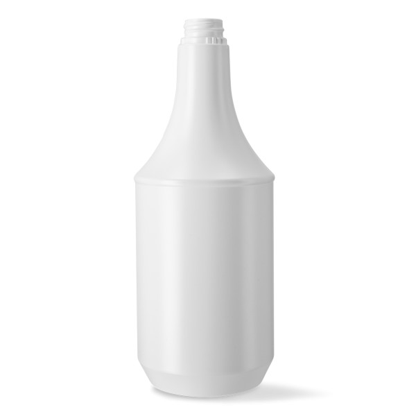 Bild von Sprühflasche 1 L (HDPE) weiß, Gewinde 28/410 mit Rückstellsicherung
