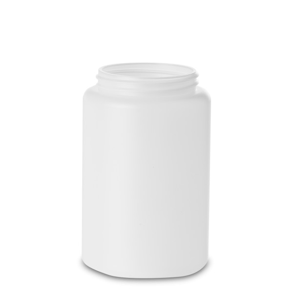 Bild von Weithalsdose 1 L HDPE natur (rund) – Gewinde RD 80