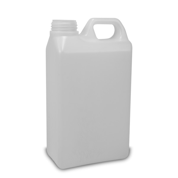 Bild von 1,5 L Kanister aus HDPE natur, rechteckig, Gewinde 40 — 90 g