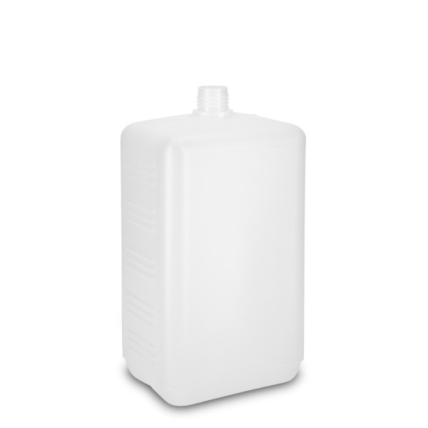 Bild von 1500 ml rechteckige HDPE-Vierkantflasche natur, RD25 Enghals