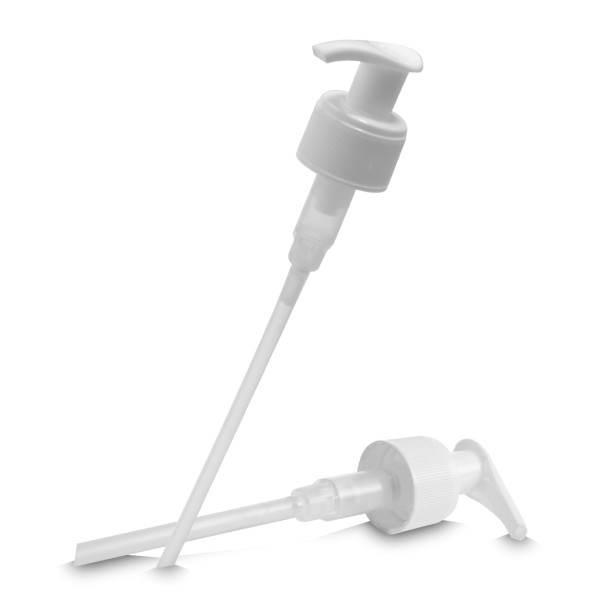 Bild von Cremespender weiß, Gewinde 28/410 mit 260 mm Steigrohr (1,2 ml Hub)