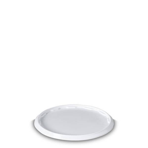 Bild von Ovaler Deckel für 12‑Liter‑Eimer – PP weiß, Prellverschluss