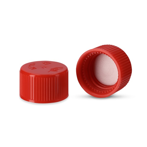 Bild von Drück‑Dreh-Verschluss HDPE 28/410, natur (weiß)