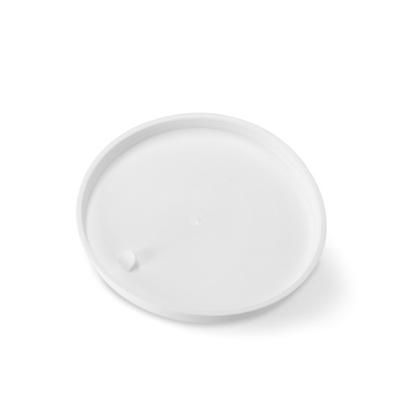 Bild von Einlegedeckel 110 mm, HDPE weiß – für Schraubdosen (Prellverschluss)