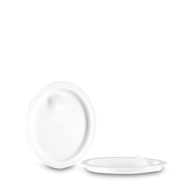 Bild von Einlegedeckel weiß für 50 ml Glastiegel (ND 51) – PP, 3,5 mm