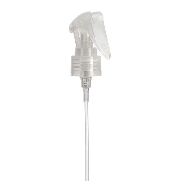 Bild von Mini-Trigger Sprühkopf PP natur, Gewinde 24/410 (Steigrohr 165 mm) v2