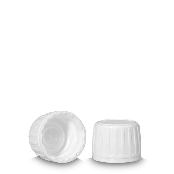 Bild von Originalitätsverschluss HDPE weiß – Gewinde OV 28 (mit 19,4 mm LDPE-Einlage)