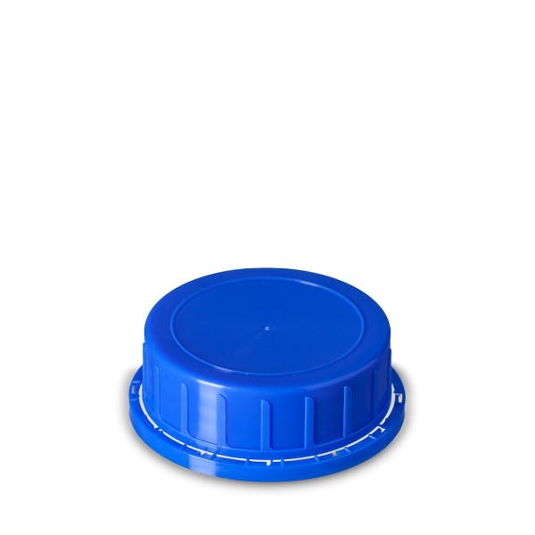 Bild von Originalitäts-Verschluss aus PP, blau, Gewinde GL 80
