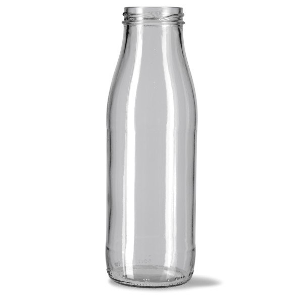 subolab. Klarglas Saftflasche 500 ml | TO48 Twist‑Off