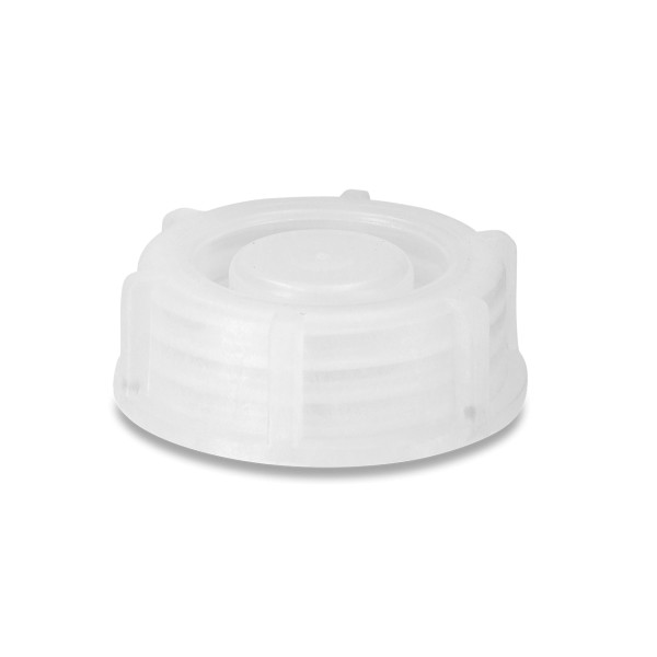 Bild von Schraubkappe aus LDPE, natur – passend für Gewinde 40 (RD/ND)