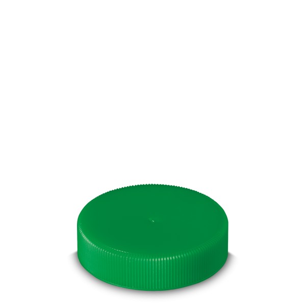 Bild von Schraubverschluss aus PP, grün – für Gewinde 60 (RD/ND), 16 mm, mit PE-Schaumeinlage