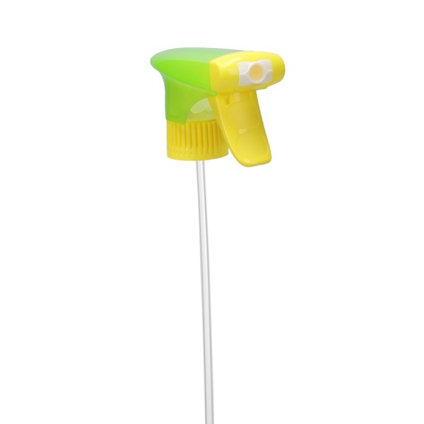 Bild von Booster S Sprühkopf PP, gelb – Gewinde 28/410, Hub 2,0 ml (Sprüh/Schaum)