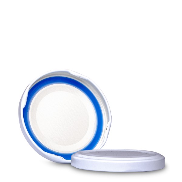 Bild von Twist-Off-Verschluss TO66 – Weißblech weiß (66 mm)