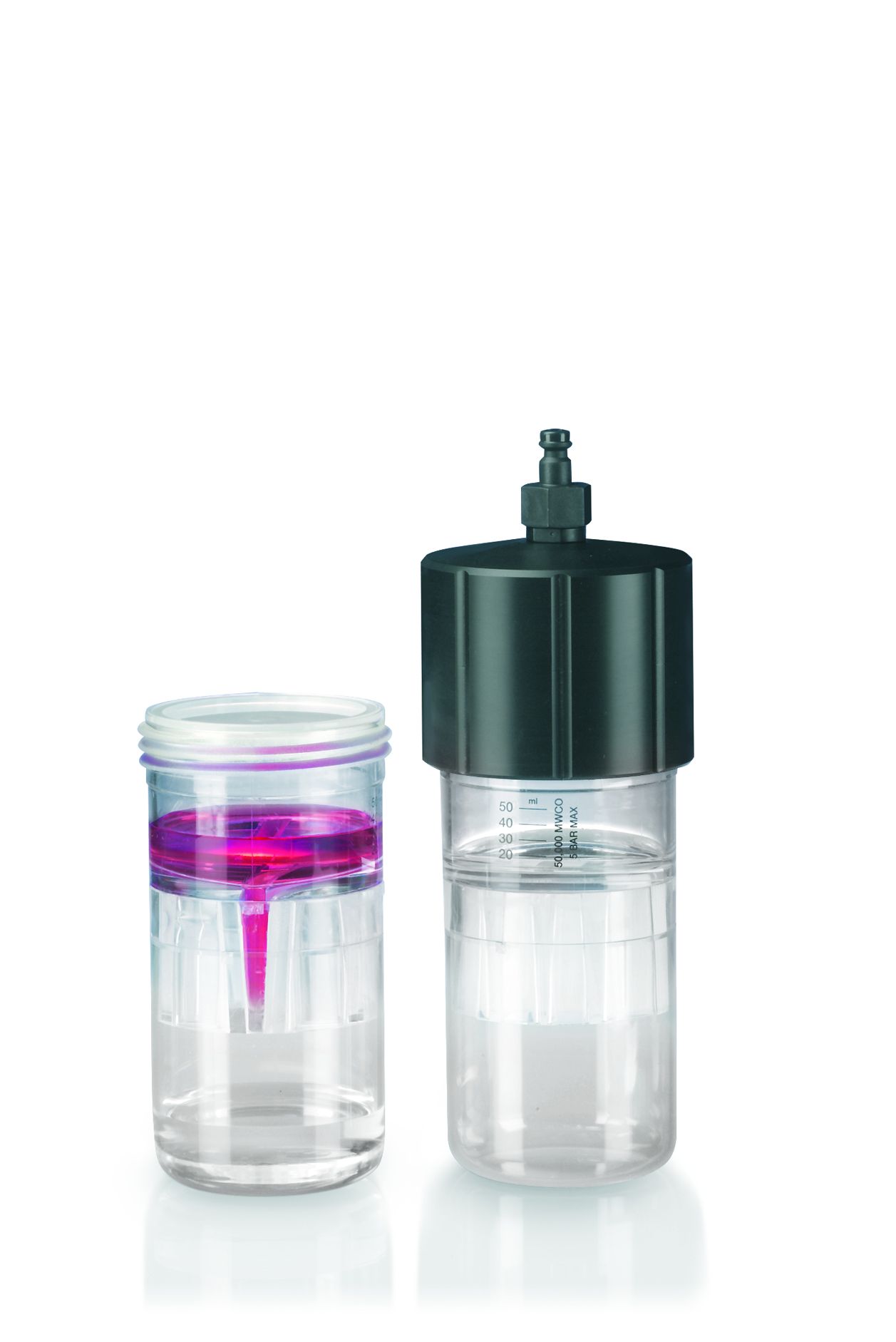 Bild von Vivacell 100, MWCO 10000, Membran PES, m, Filtratbehälter, Pck à 2