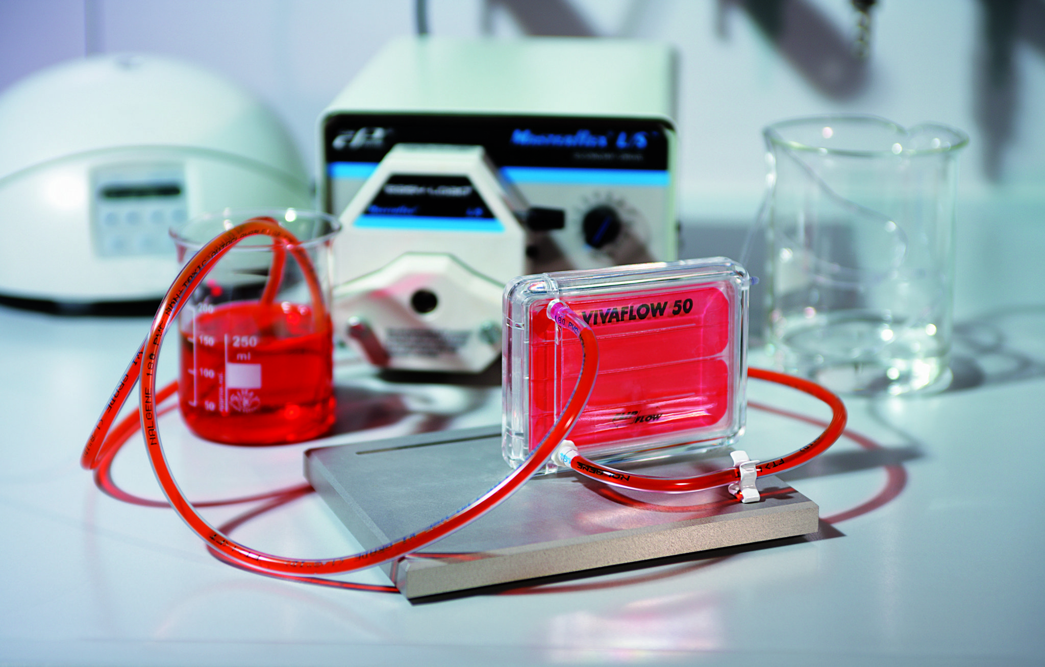 Bild von Vivaflow 50, regenerierte Zellulose, 100000 MWCO, Pck à 2
