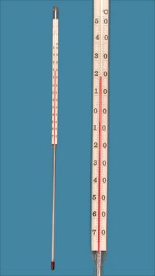 Bild von Stockpunkt-Thermometer DIN 12785, - 70 bis + 50°C : 1°C