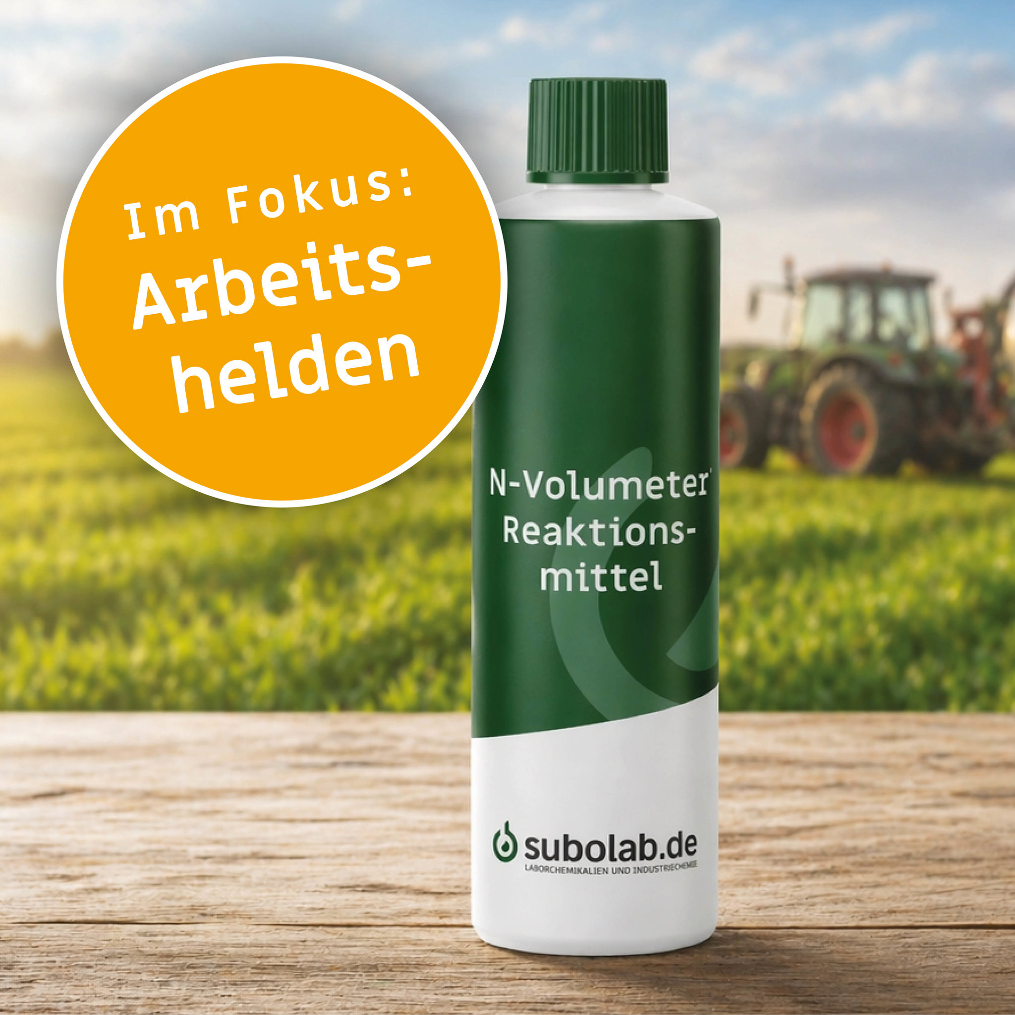 Bild von N-Volumeter-Reaktionsmittel Natriumhypochlorit-Natronlauge-Mischung (15-16% aktives Chlor), gewerbepflichtig